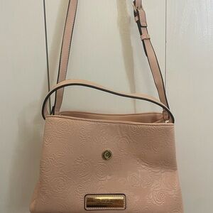 Marc New York Pink Embossed Shoulder Bag